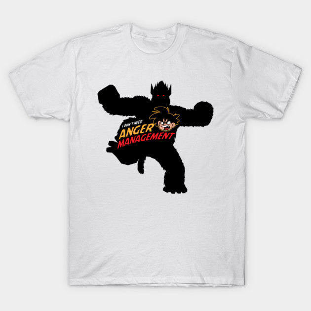 songoku, anger management T-Shirt-TOZ